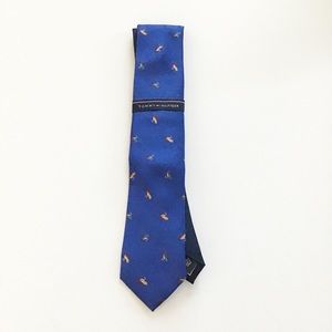 Tommy Hilfiger Royal Blue Swan Tie